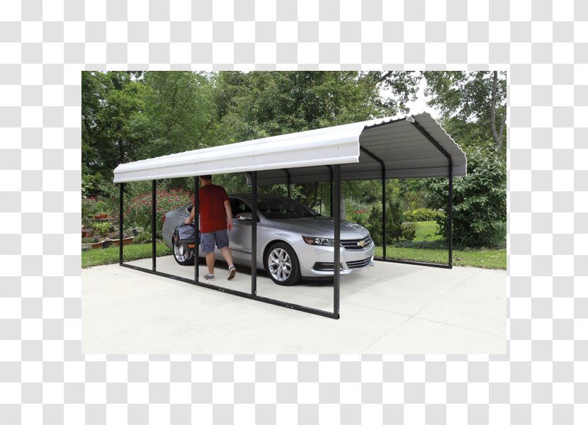 Arrow Carport Shelter Steel - Garage - Wide Canopy Transparent PNG