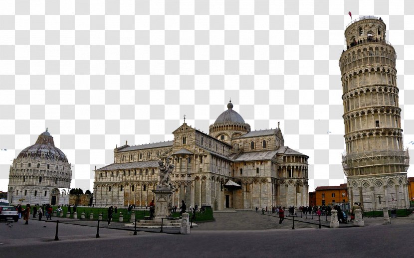 Leaning Tower Of Pisa Piazza Navona Ancona Lighthouse Collegiate Church St. Mary And Alexius, Tum Building - In Italy Two Transparent PNG