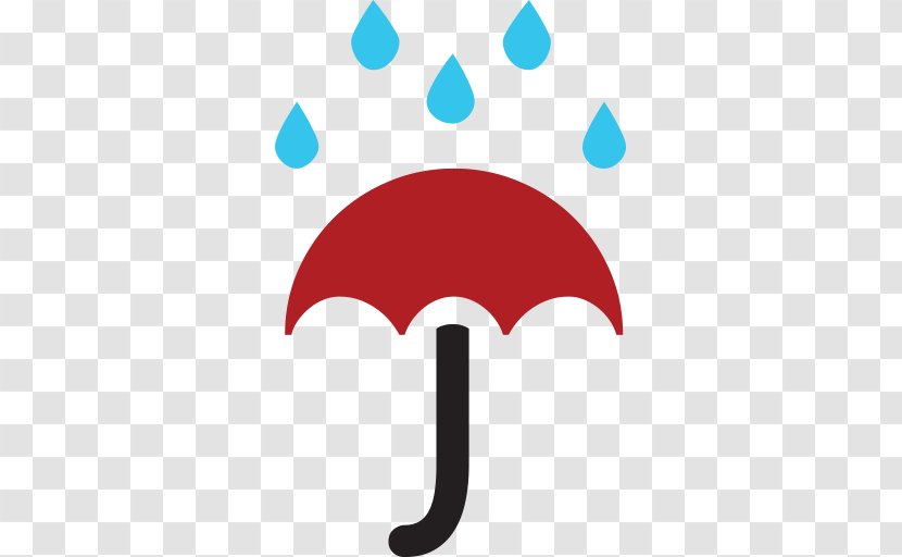 Emoji Rain Umbrella Sticker Text Messaging - Splash Transparent PNG