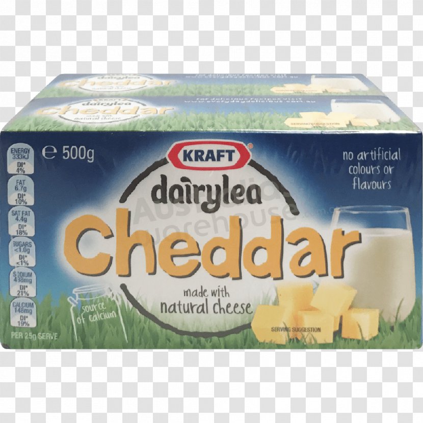 Cheddar Cheese Dairy Products Dairylea Kraft Foods Transparent PNG