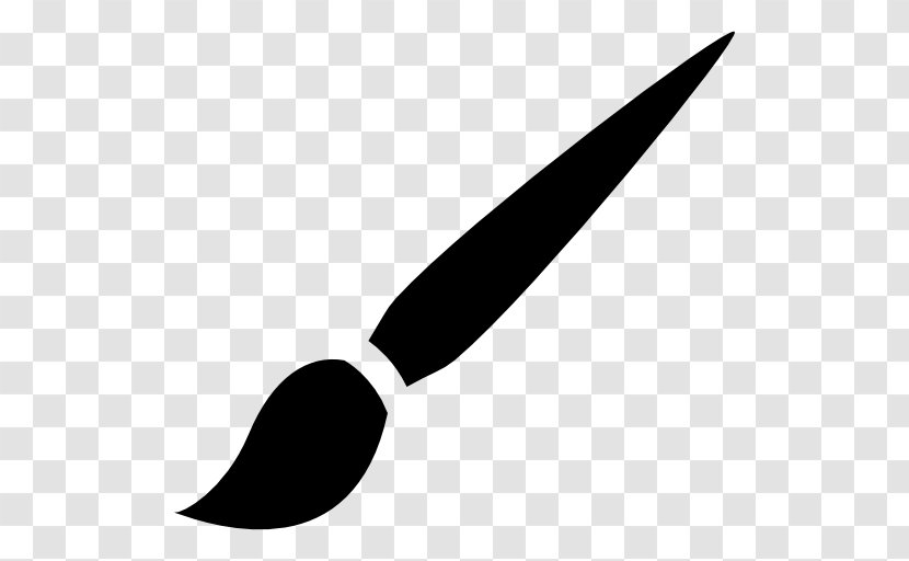 Brush Drawing Art Painting Clip - Kitchen Knife Transparent PNG