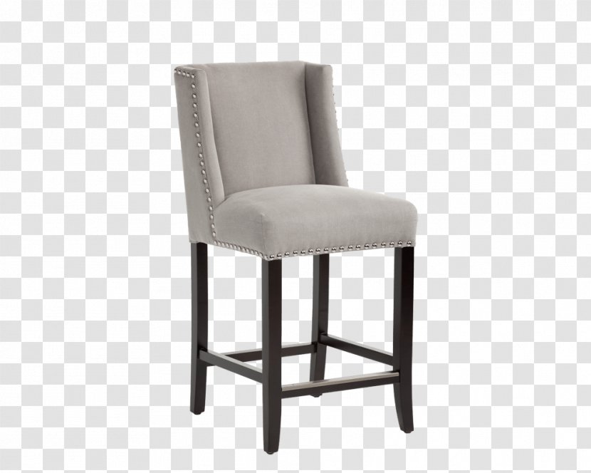 Bar Stool Chair Linen Upholstery - Stools Transparent PNG