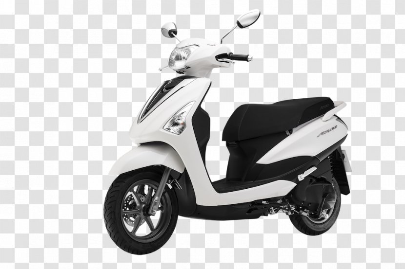 Piaggio Zip Scooter Motorcycle Two-stroke Engine - Vespa Transparent PNG