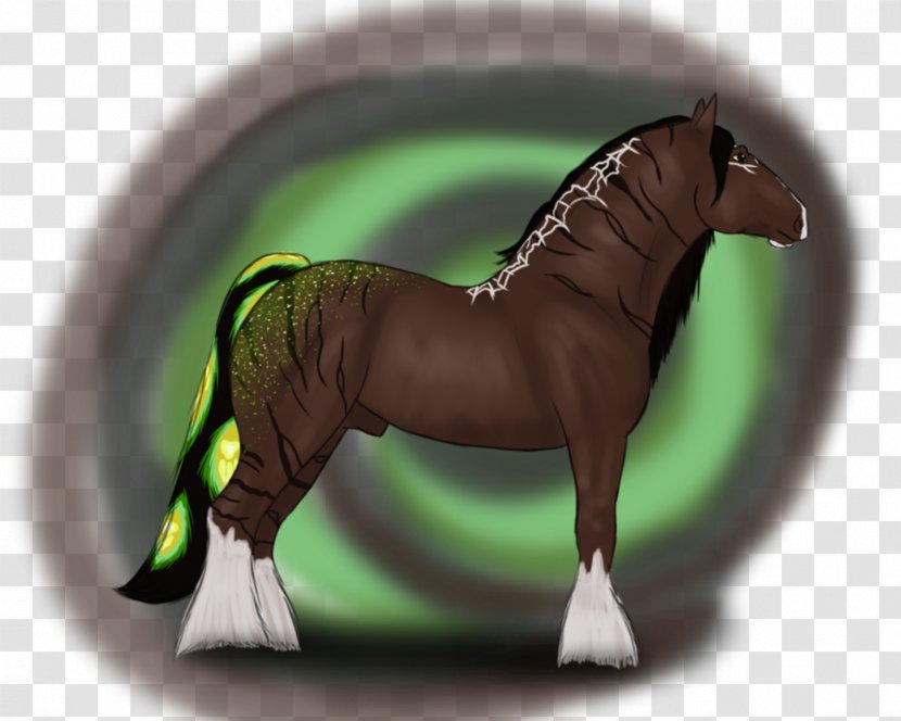Mustang Pony Stallion Halter Bridle - Horse Harnesses Transparent PNG