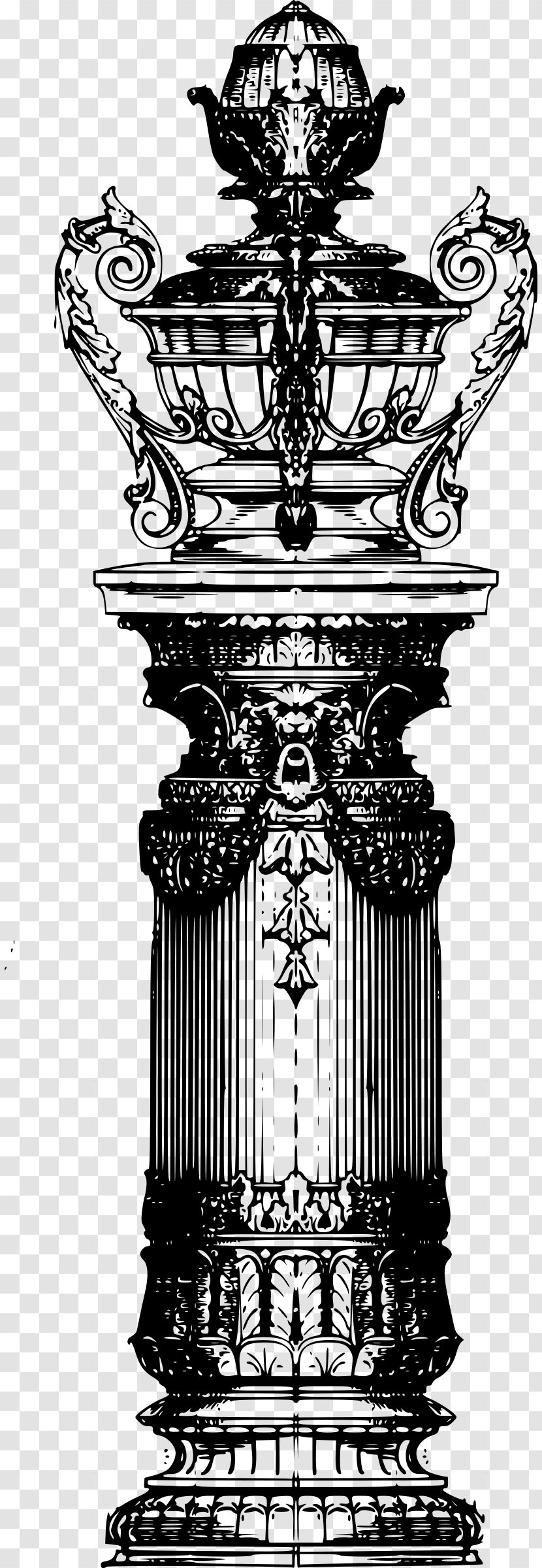 Column Royalty-free Clip Art - Entablature - PILLAR Transparent PNG