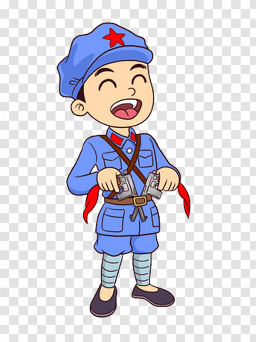 Soldier Cartoon Drawing - Animation - Guard Soldiers Transparent PNG