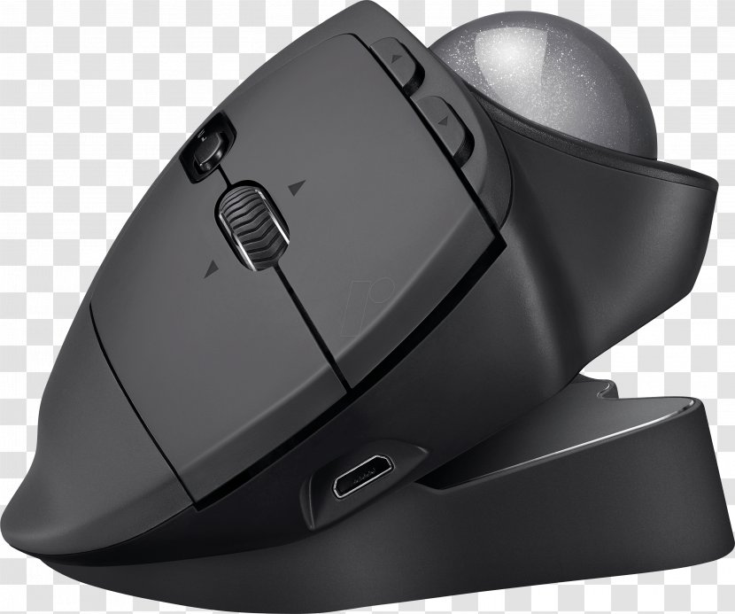 Computer Mouse Logitech MX Air Keyboard ERGO Plus Wireless Trackball Transparent PNG