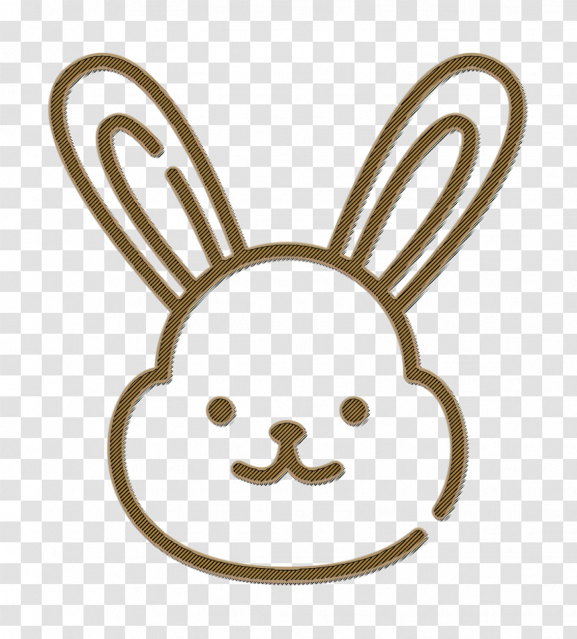 Easter Bunny Icon Easter Icon Rabbit Icon Transparent PNG
