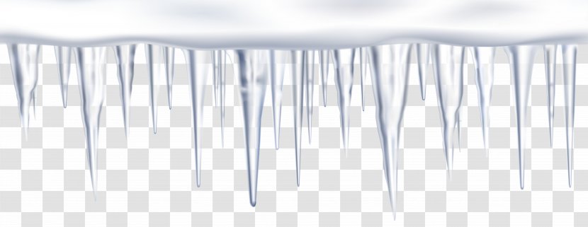 Table Icicle Ice Furniture - Icicles Transparent PNG
