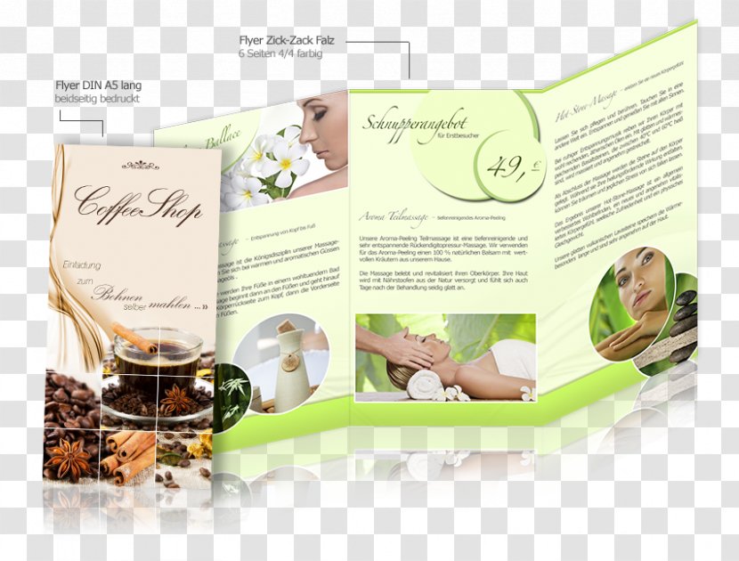Book Folding Flyer Advertising Brochure - Din Lang - Designer Transparent PNG