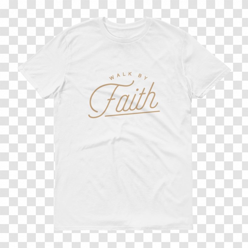 T-shirt Sleeve Logo Font - Brand - Men Faith Christian Transparent PNG