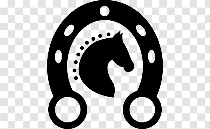 American Quarter Horse Horseshoe Equestrian Silhouette - Symbol Transparent PNG