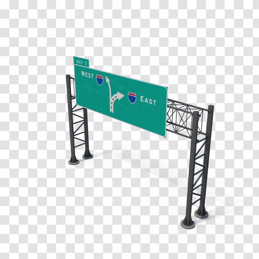 Traffic Sign Direction, Position, Or Indication Road - Highway Direction Signs Transparent PNG