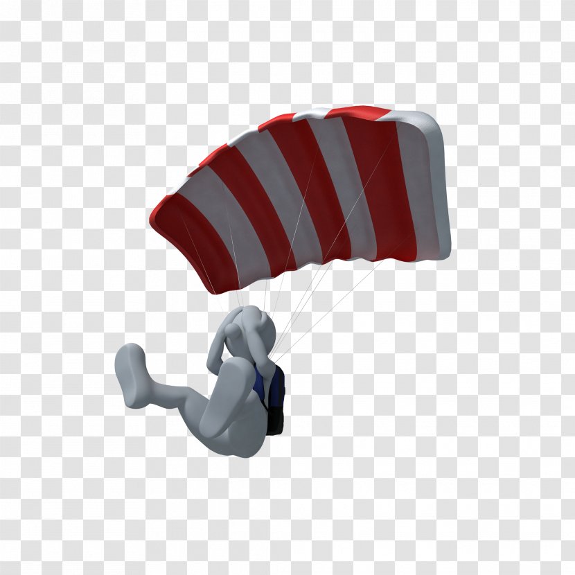 Parachuting Illustration Download 3D Computer Graphics Design - Coreldraw Transparent PNG