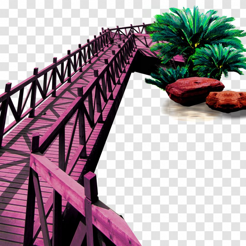 Timber Bridge Download - Resource - Wooden And Tree Transparent PNG