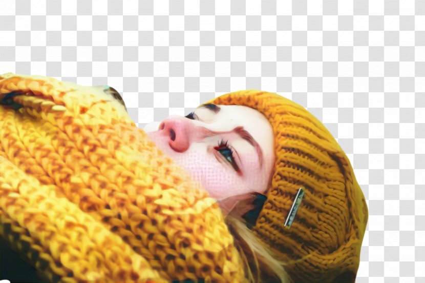 Winter Girl - Smile Cat Transparent PNG