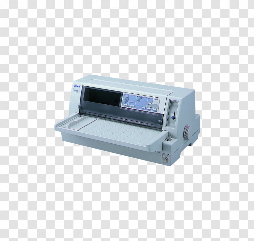 Epson LQ-680Pro Dot Matrix Printing Printer Transparent PNG