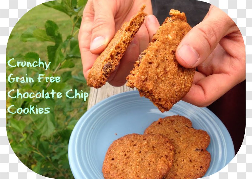Chocolate Chip Cookie Biscuits Recipe Vegetarian Cuisine - Cookies Transparent PNG