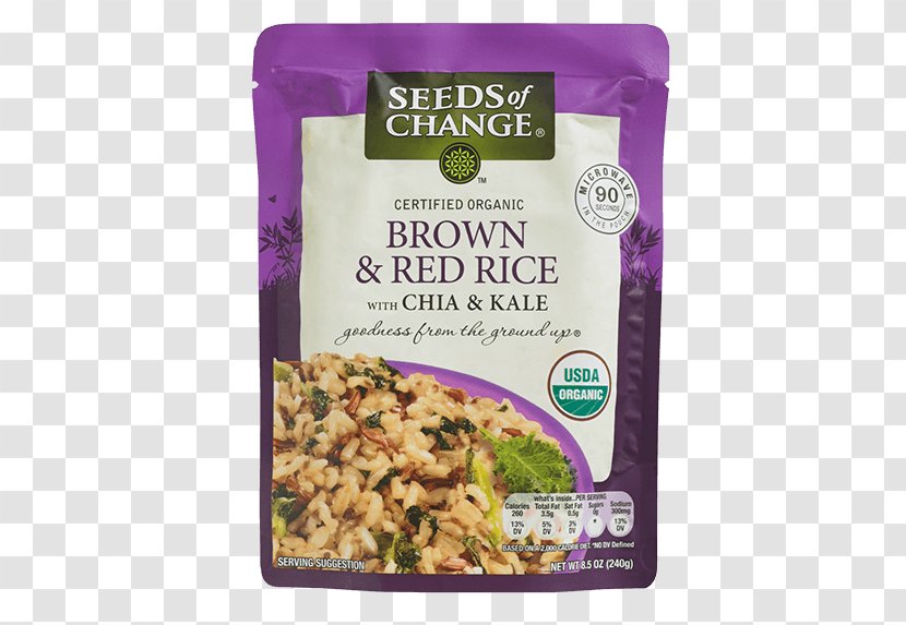 Organic Food Brown Rice Quinoa Oryza Sativa - Breakfast Cereal - Grains Transparent PNG