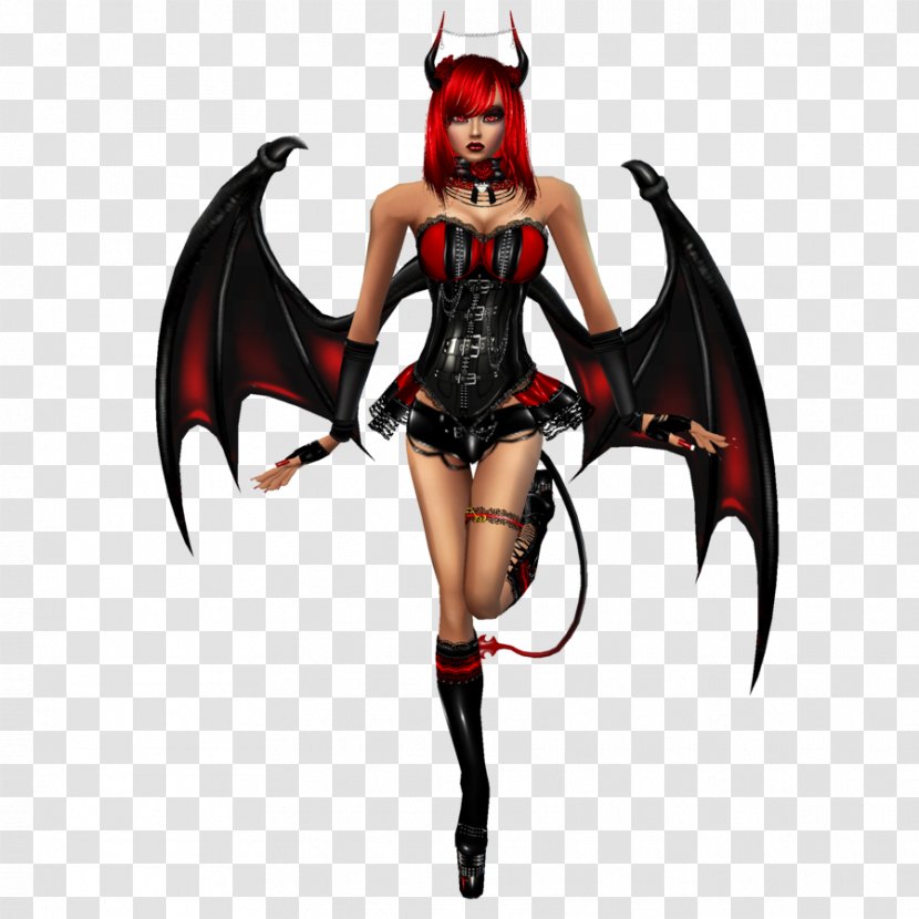 Demon Devil Costume Drawing - Onesie Transparent PNG