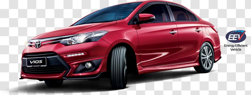 Compact Car Toyota Vios Datsun - Go Transparent PNG