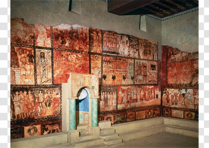 Dura-Europos Synagogue Western Wall Ostia Church - David Transparent PNG