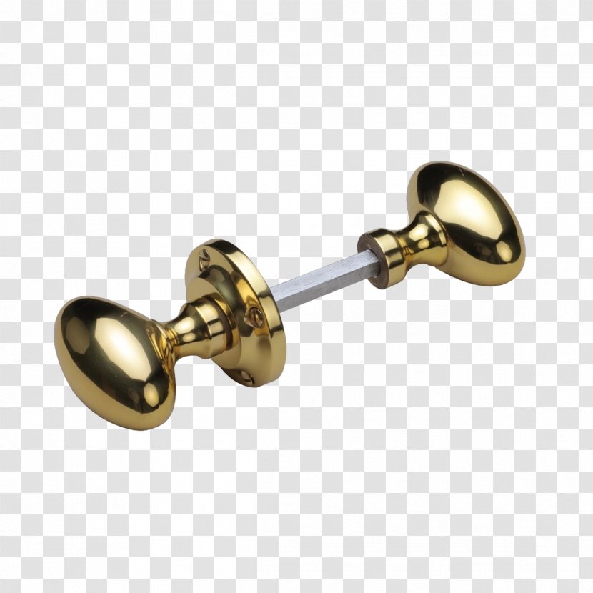Brass Door Handle Bronze Rim Lock - Fashion Accessory Transparent PNG