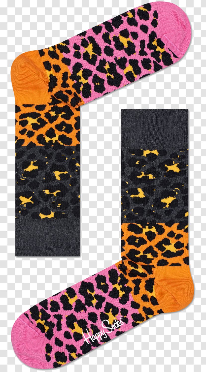Leopard Happy Socks Argyle Clothing - Cartoon - Women's Day Transparent PNG