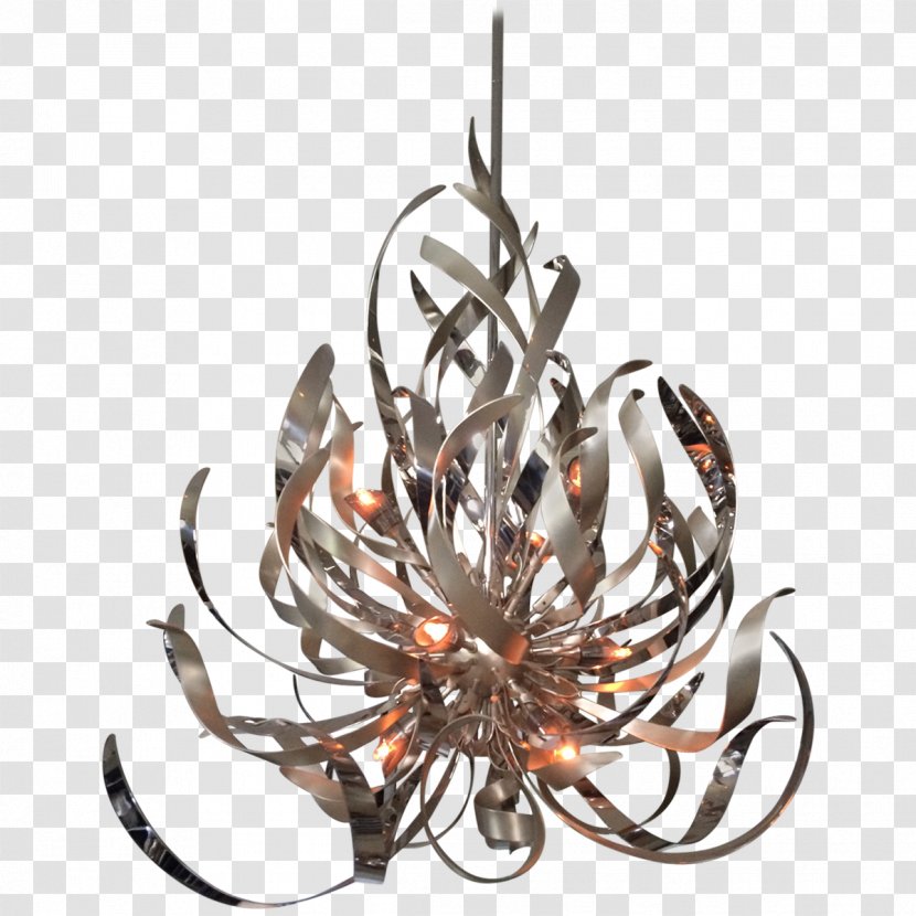 Chandelier - Decor - Ribbon Lantern Transparent PNG