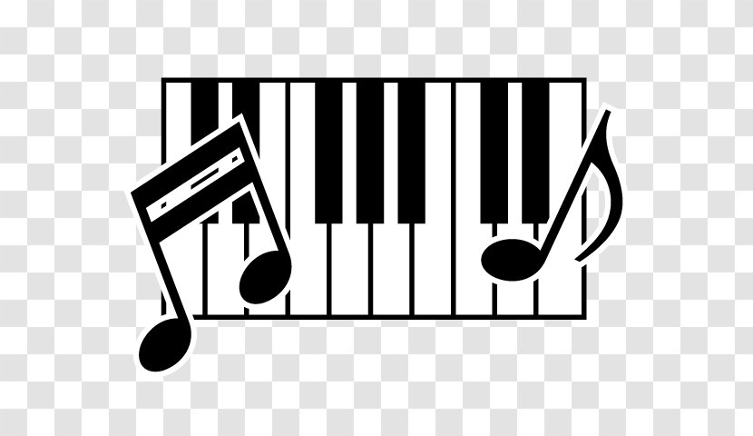 Piano Musical Instruments Keyboard - Silhouette Transparent PNG