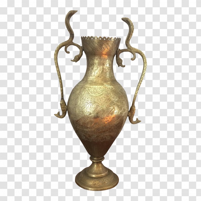 Brass Vase Bronze Snakes Repoussé And Chasing - Animal Transparent PNG