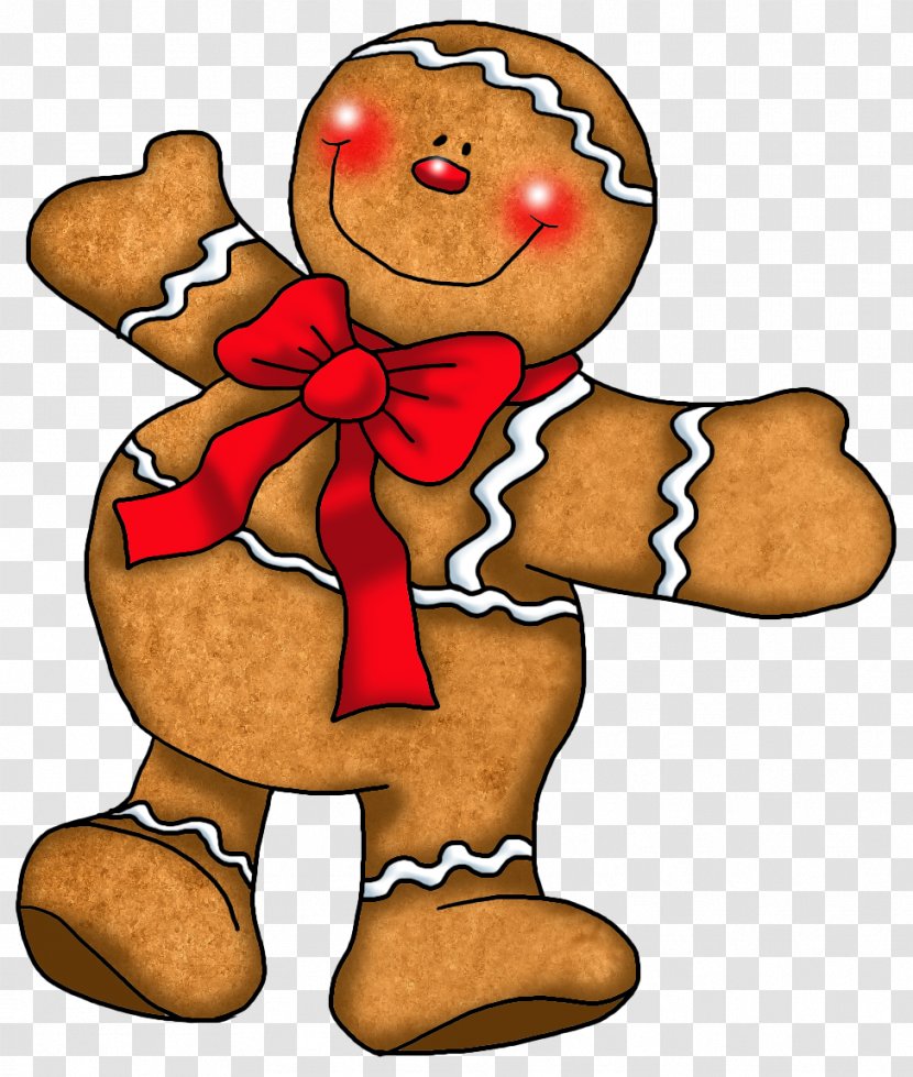 The Gingerbread Man Cookie Clip Art - Ginger - Ornament Clipart Transparent PNG