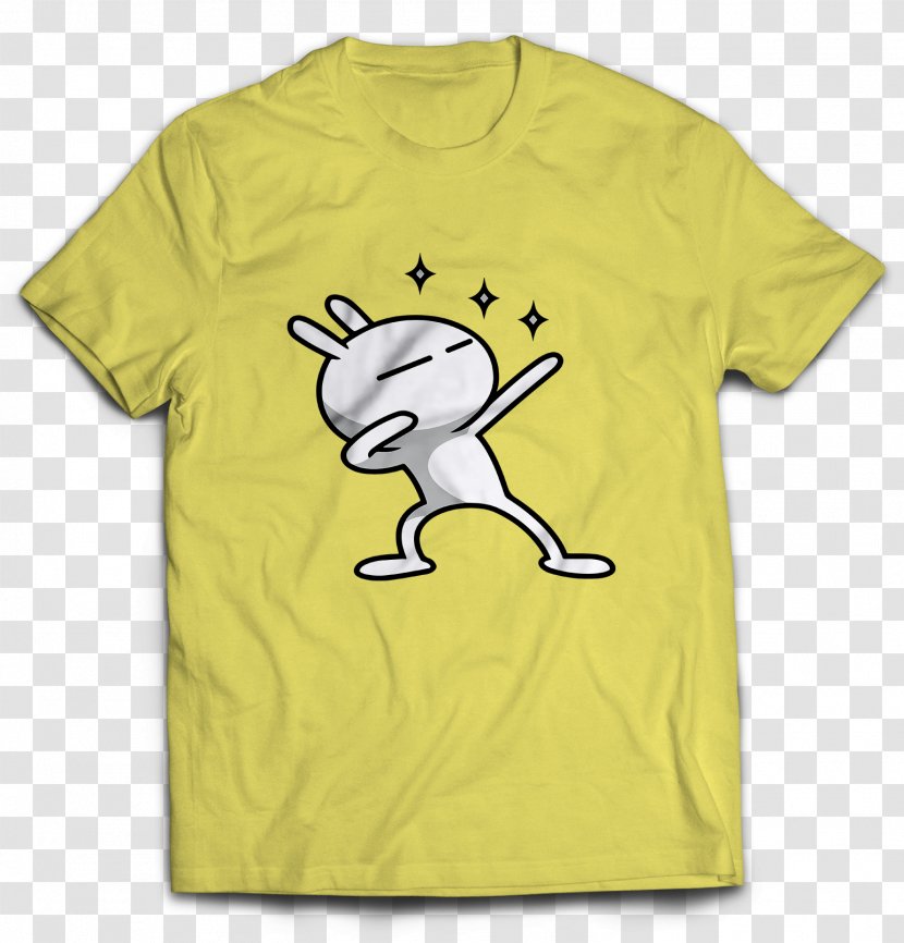 T-shirt Clothing Gildan Activewear Cotton - Yellow - Bunny Transparent PNG