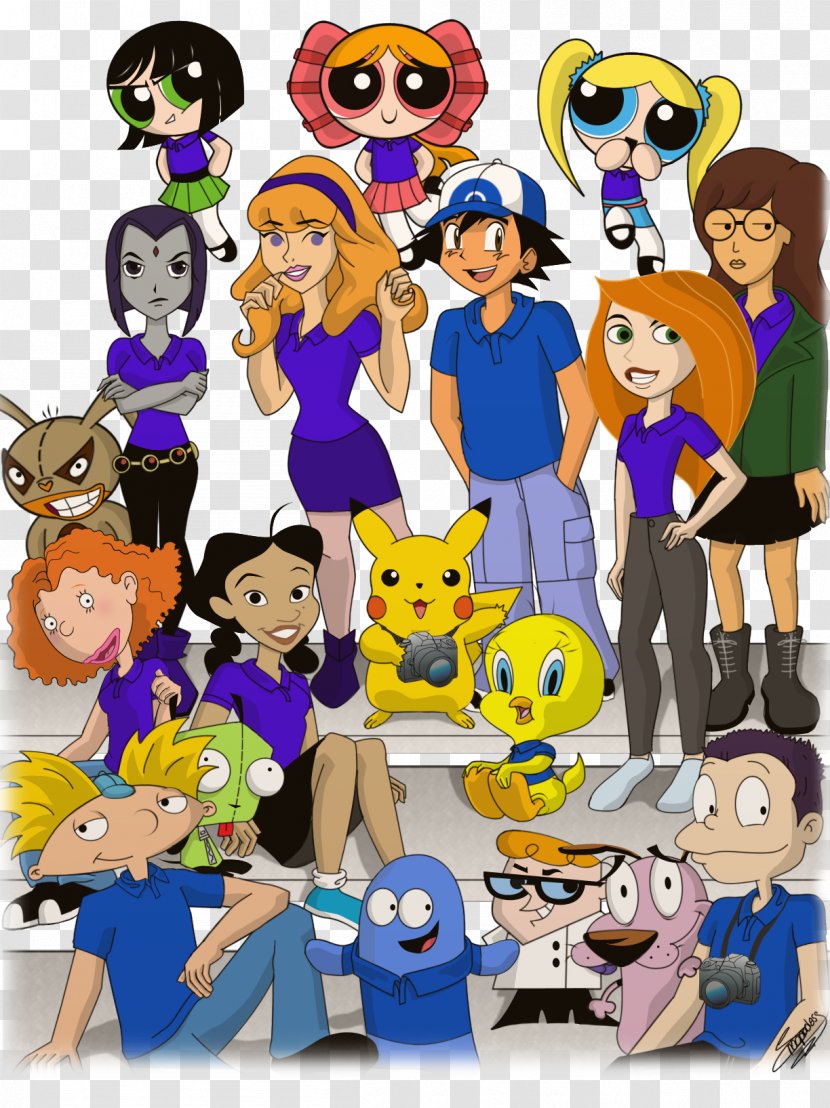 Cartoon Network Animated Drawing - Friendship - Art Transparent PNG