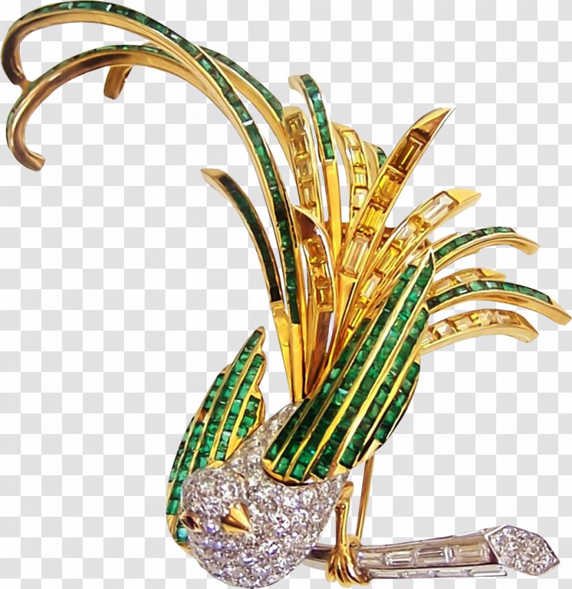 Jewellery Emerald Ring Jewelry Design Gold - Brooch Transparent PNG