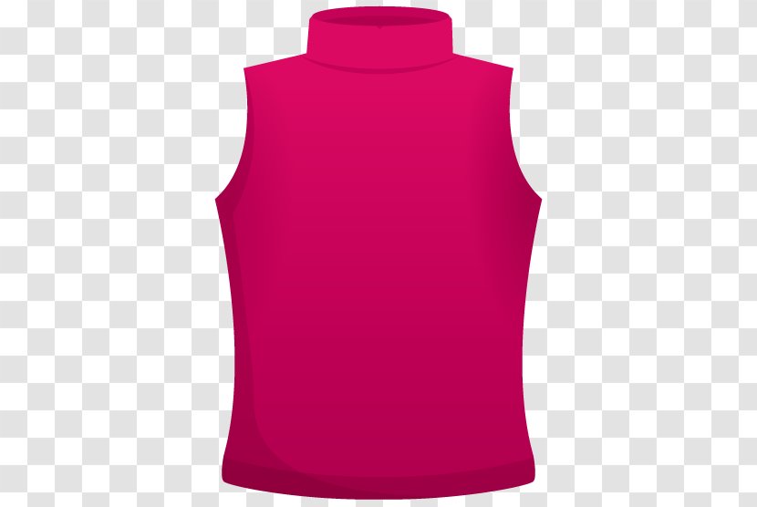 Gilets Active Tank M Sleeveless Shirt Neck - Pink Bowling Shirts Custom Transparent PNG