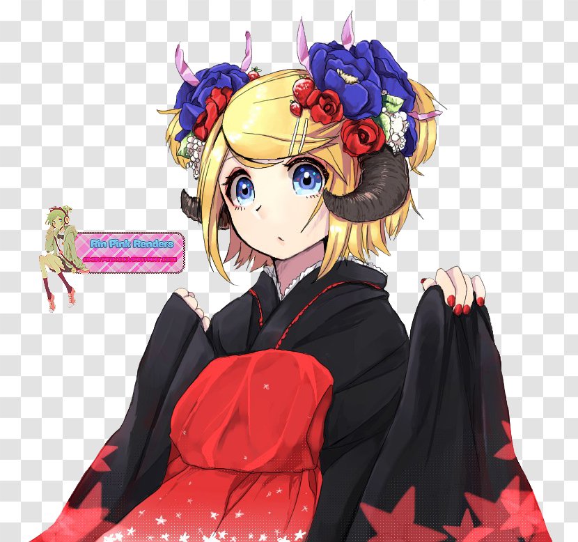 Kagamine Rin/Len Vocaloid Song Hatsune Miku - Frame Transparent PNG