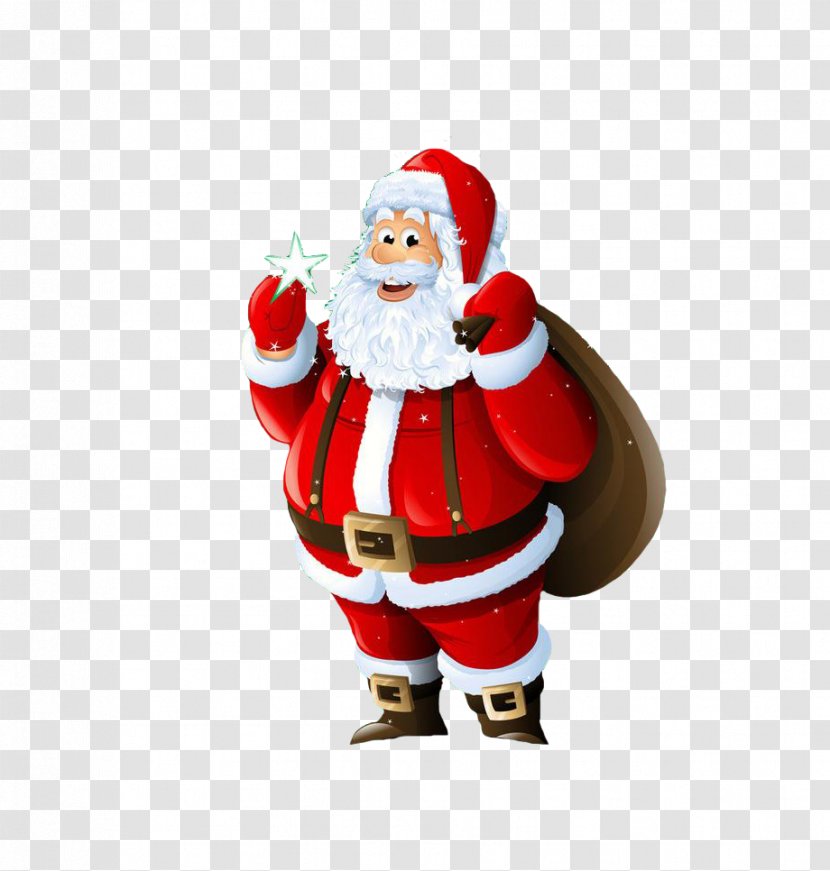 Santa Claus Christmas Clip Art Transparent PNG