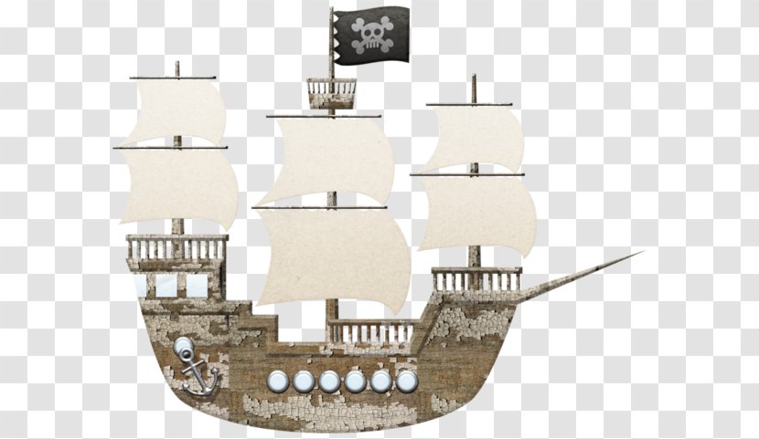 Galleon Piracy Clip Art - Naval Architecture - Boat Transparent PNG