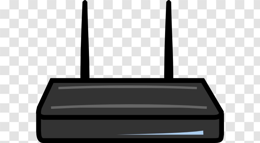Wireless Router Wi-Fi Clip Art - Network Switch - Access Cliparts Transparent PNG