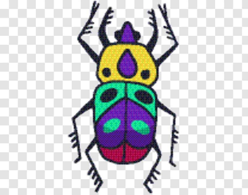 Beetle Headgear Purple - Ground Jewel Bugs Transparent PNG