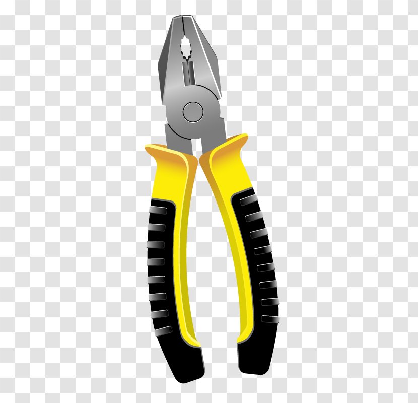 Pliers Tool - Gratis - Yellow Transparent PNG