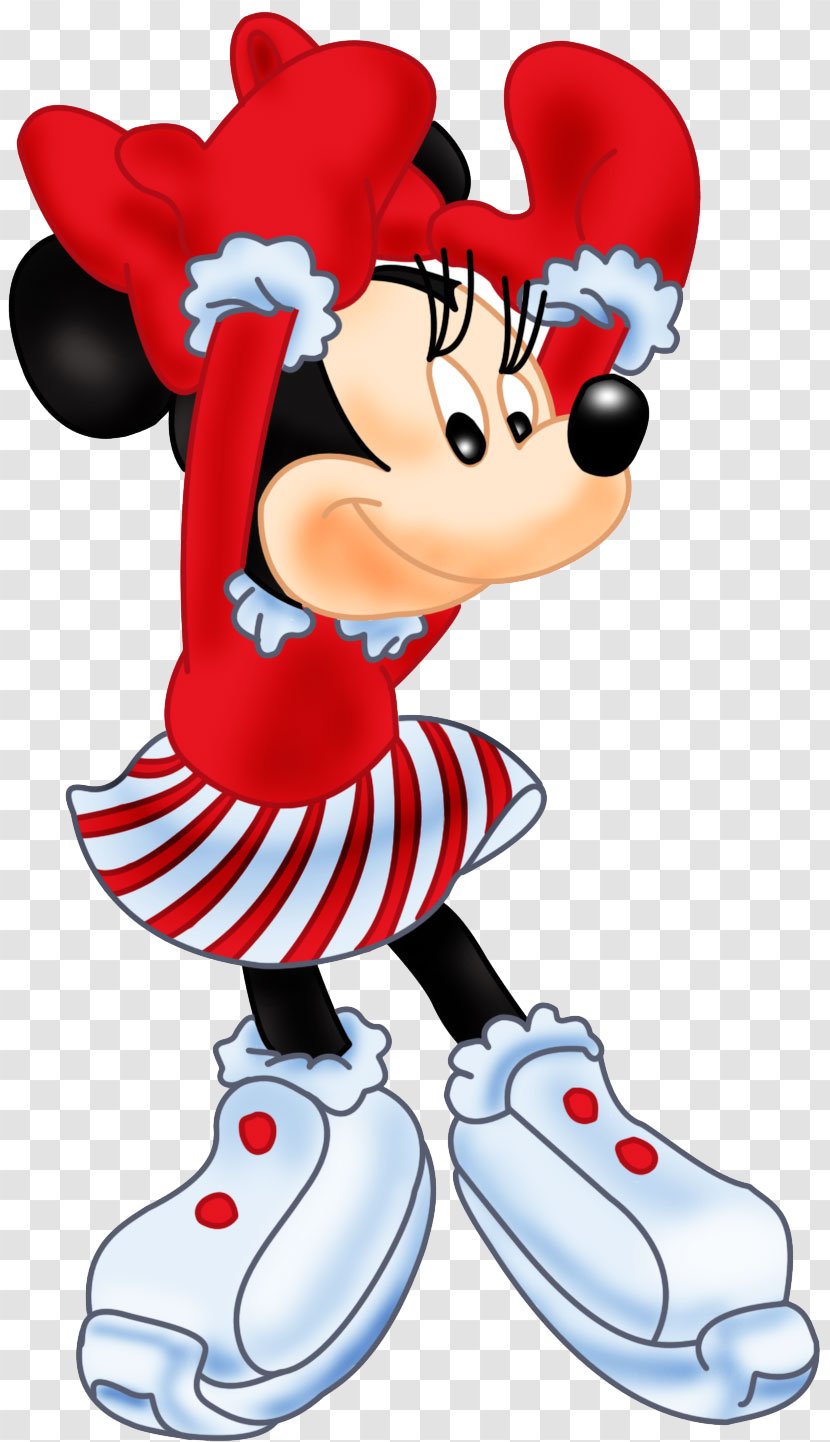 Minnie Mouse Mickey The Walt Disney Company Ice Skating Roller - Heart Transparent PNG