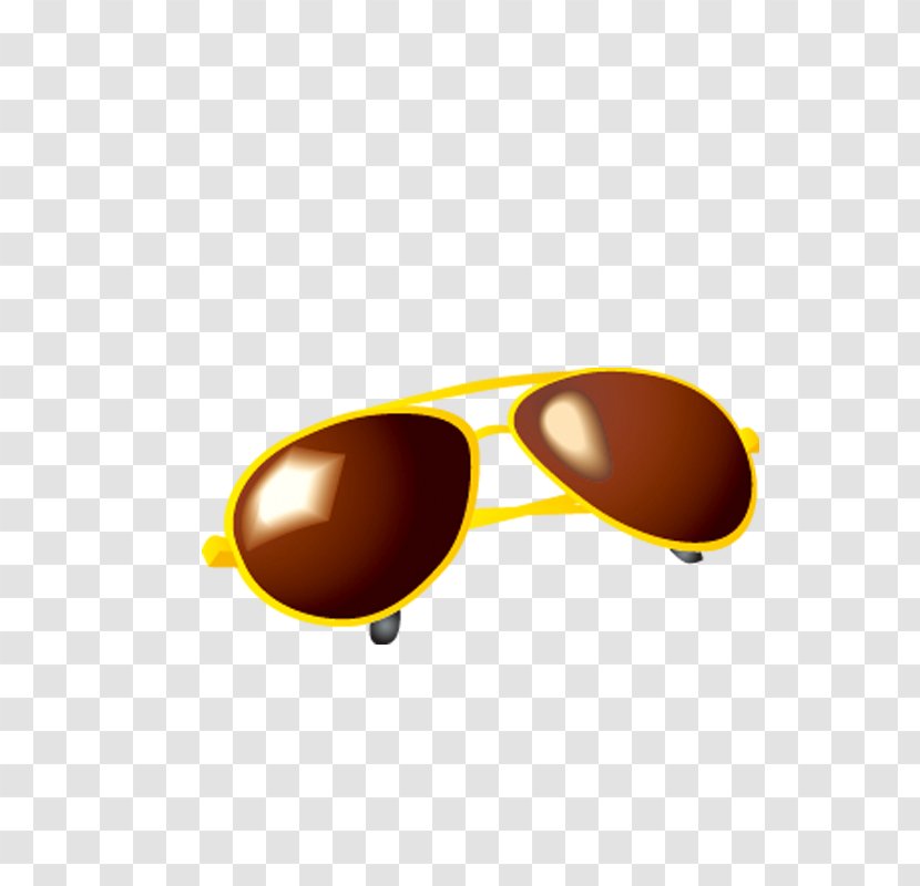 Sunglasses Gratis - Yellow Transparent PNG