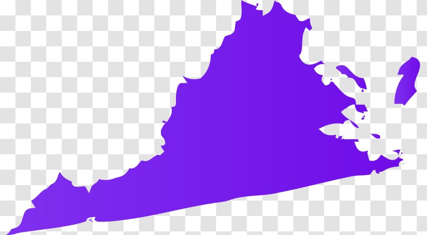 Virginia Silhouette - Stencil Transparent PNG