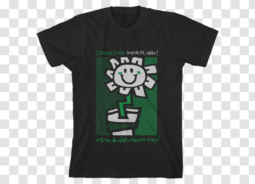Long-sleeved T-shirt Green Day Clothing - Sleeveless Shirt Transparent PNG