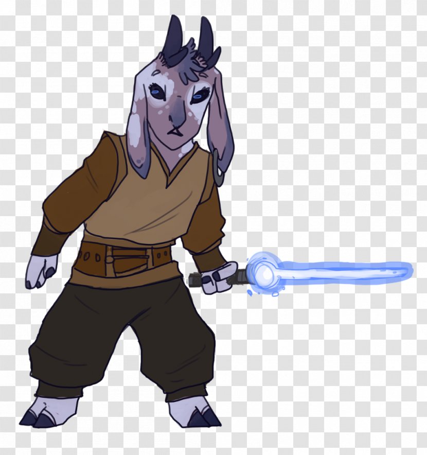 Star Wars Jedi DeviantArt Goat - Silhouette - GOAT ART Transparent PNG