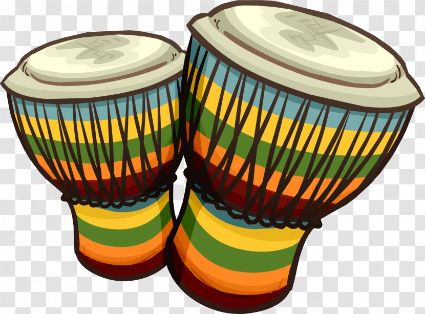 Bongo Drum Conga Djembe Clip Art - Flower Transparent PNG