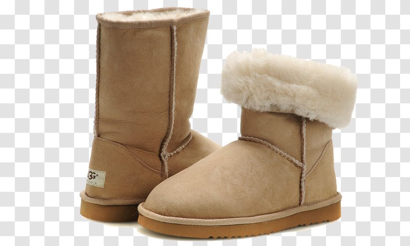 Ugg Boots Shoe Snow - Frame - Brown Transparent PNG