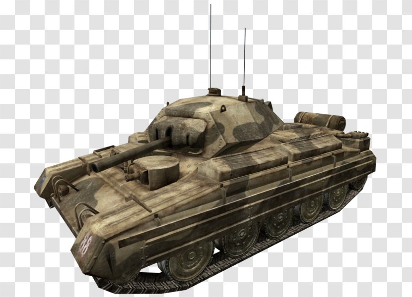 German Tank Museum Crusader Call Of Duty 2 The - Self Propelled Artillery Transparent PNG
